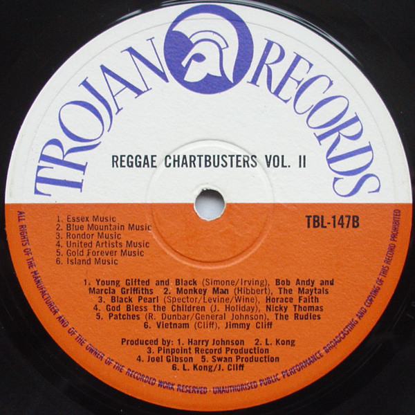 Various - Reggae Chartbusters Vol Two | Trojan Records (TBL 147) - 4 Various - Reggae Chartbusters Vol Two | Trojan Records (TBL 147) - 4