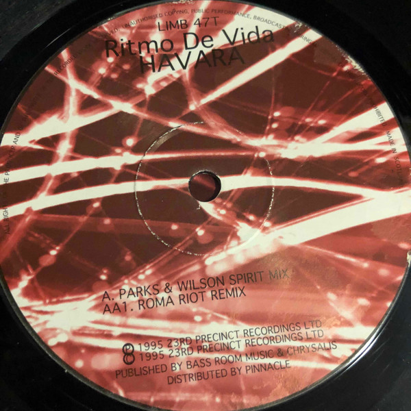 Ritmo De Vida - Havara | Limbo Records (LIMB 47T) - 4