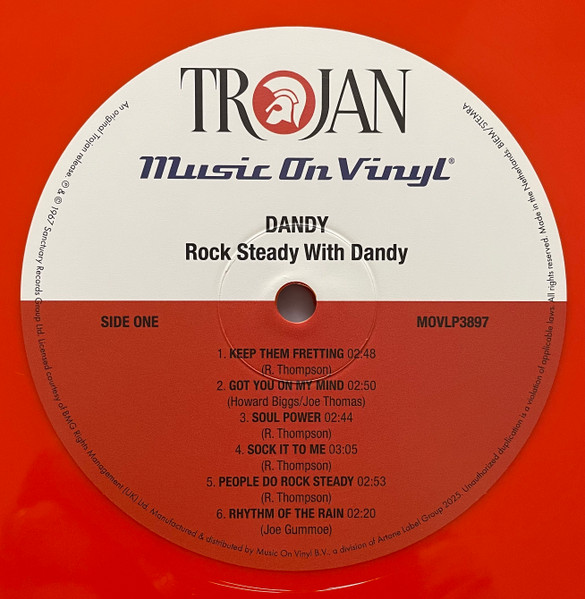 Dandy Livingstone - Rock Steady With Dandy | Music On Vinyl (MOVLP3897) - 4 Dandy Livingstone - Rock Steady With Dandy | Music On Vinyl (MOVLP3897) - 4
