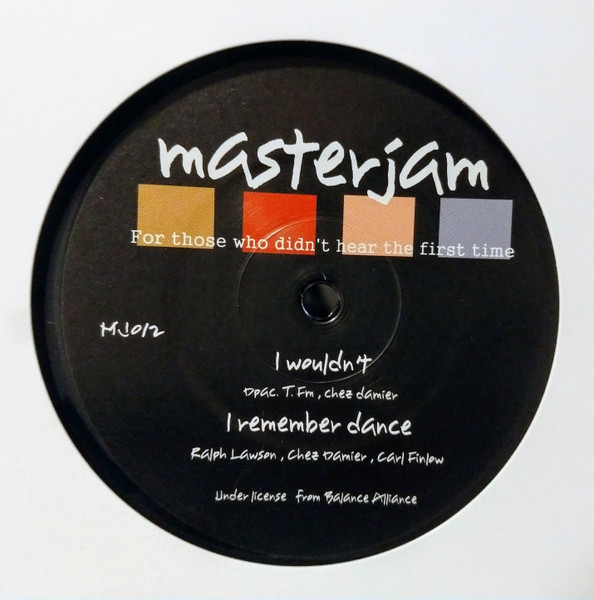 Various - Master Jam EP | Master Jams (MJ02) - 2 Various - Master Jam EP | Master Jams (MJ02) - 2