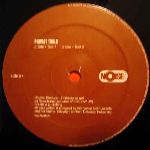 Junior Jack and Kid Crème - Private Tools | Noise Traxx (410.0008.130) - 2