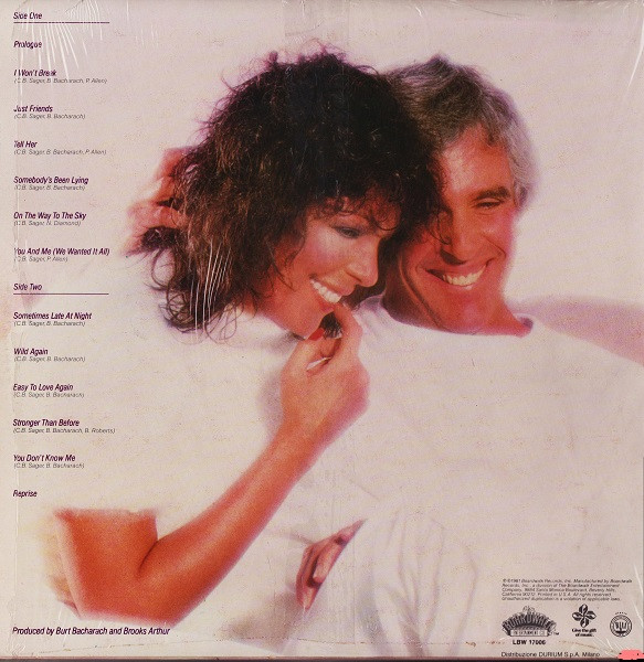 Carole Bayer Sager - Sometimes Late At Night | The Boardwalk Entertainment Co (LBW 17006) - 2