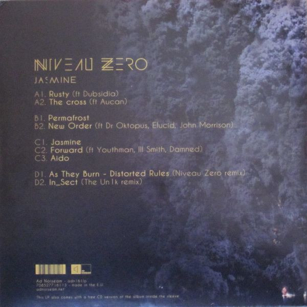 Niveau Zero - Jasmine | Ad Noiseam (adn161lp) - 2