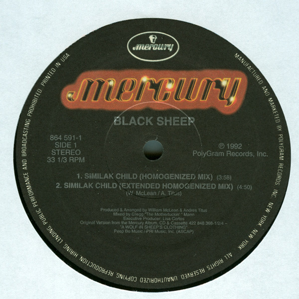 Black Sheep - Similak Child | Mercury (864 591-1) - 3