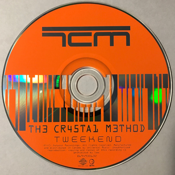 The Crystal Method - Tweekend | Outpost Recordings (0694930632) - 3