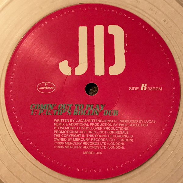 Junior Dangerous - Comin' Out To Play | Mercury (MRRDJ 455) - 2