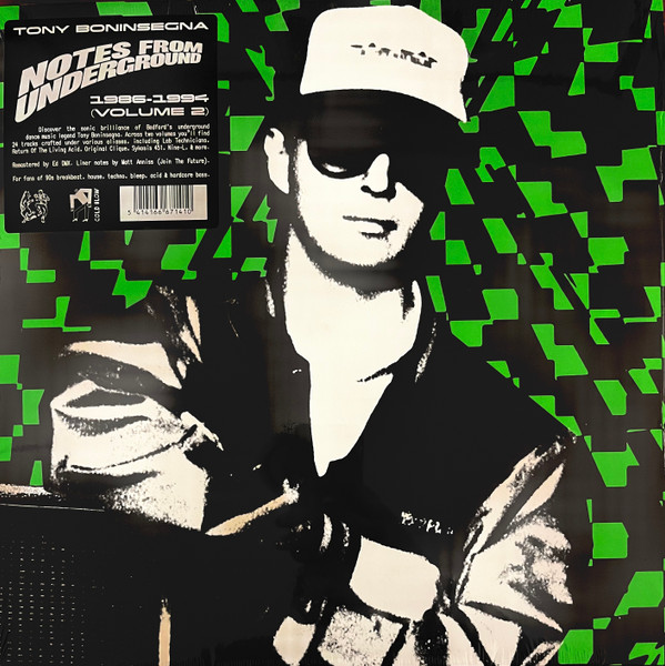 Tony Boninsegna - Notes From Underground 1986 - 1994 Volume 2 | Cold Blow (BLOW15G)