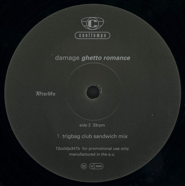 Damage - Ghetto Romance | Cooltempo (12coldjs347) - 2