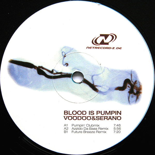 Voodoo & Serano - Blood Is Pumpin' | Netrecord-Z (NZ 029) - 3