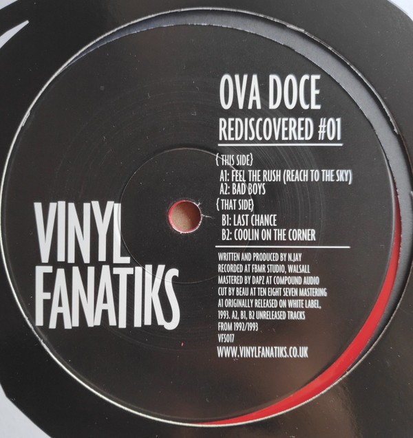 Ova Doce - Rediscovered #01 | Vinyl Fanatiks (VFS017)