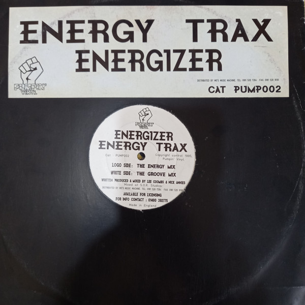 Energizer - Energy Trax | Pumpin Vinyl (PUMP002) - main