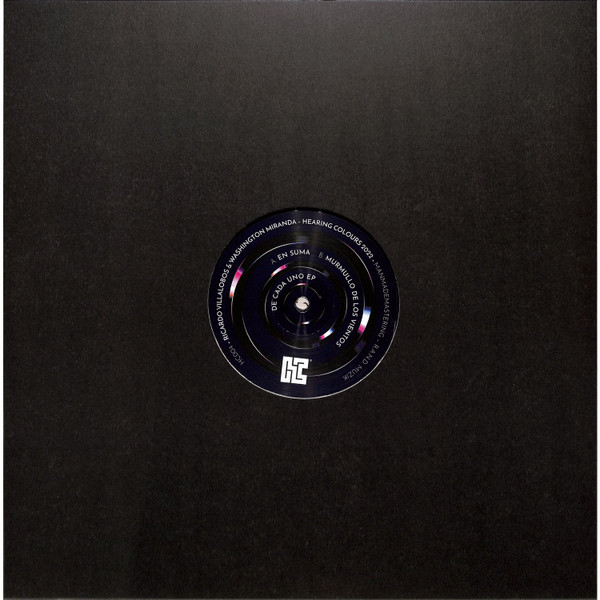 Ricardo Villalobos & Washington Miranda - De Cada Uno EP | Hearing Colours (HC004)