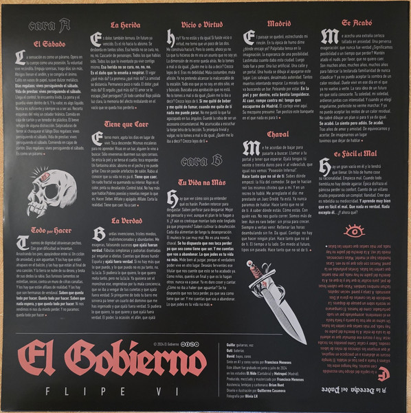 El Gobierno - Flipe VI | Club del Disco de Vallekas (CDV-001) - 4