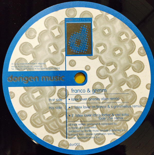Franco & Grimm - Latex Lover | Dorigen Music (DOR001)