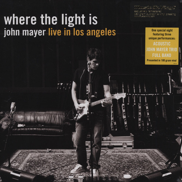 John Mayer - Where The Light Is: John Mayer Live In Los Angeles | Music On Vinyl (MOVLP444) - main John Mayer - Where The Light Is: John Mayer Live In Los Angeles | Music On Vinyl (MOVLP444) - main