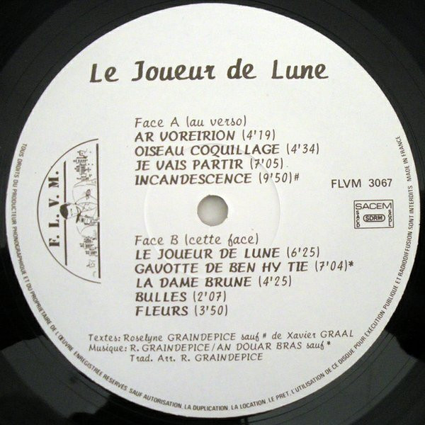 An Douar Bras - Le Joueur De Lune | F.L.V.M. (FLVM 3067) - 4