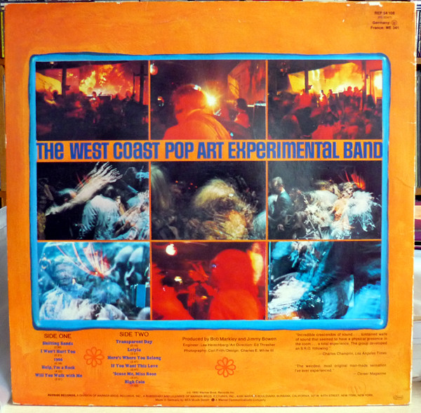 The West Coast Pop Art Experimental Band - Part One | Reprise Records (REP 54108) - 2