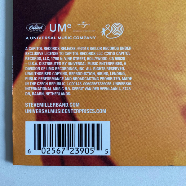 Steve Miller Band - Fly Like an Eagle | Capitol Records (00602567239055) - 3