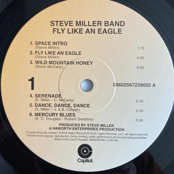 Steve Miller Band - Fly Like an Eagle | Capitol Records (00602567239055) - 4