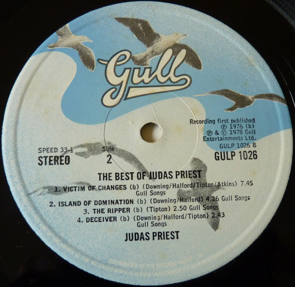 Judas Priest - The Best Of | Gull (GULP 1026) - 4 Judas Priest - The Best Of | Gull (GULP 1026) - 4