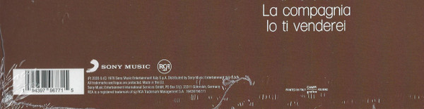 Lucio Battisti - Lucio Battisti, La Batteria, Il Contrabbasso, Eccetera | Sony Music (19439796771) - 2