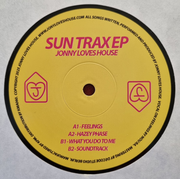 Jonny Loves House - Sun Trax EP | Jonny Loves House (JLH004) - main