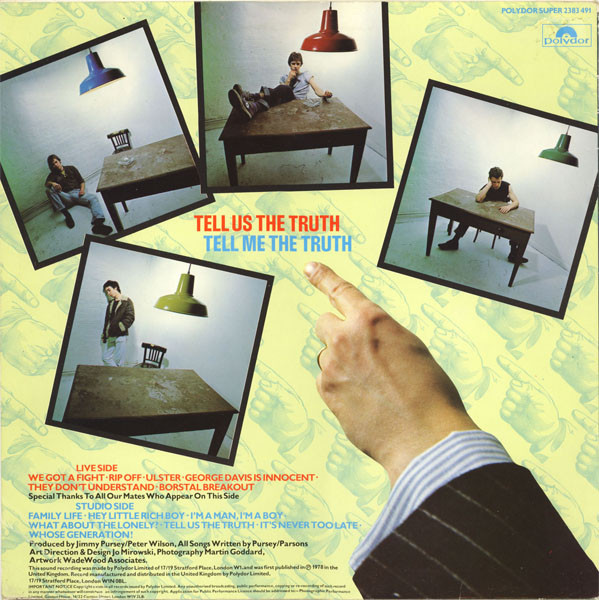 Sham 69 - Tell Us The Truth | Polydor (2383 491) - 2 Sham 69 - Tell Us The Truth | Polydor (2383 491) - 2