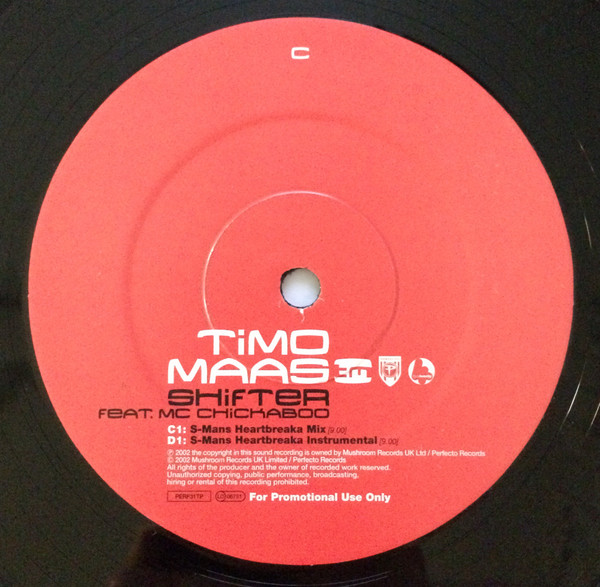 Timo Maas Feat. MC Chickaboo - Shifter | Perfecto (PERF31TP) - 5 Timo Maas Feat. MC Chickaboo - Shifter | Perfecto (PERF31TP) - 5