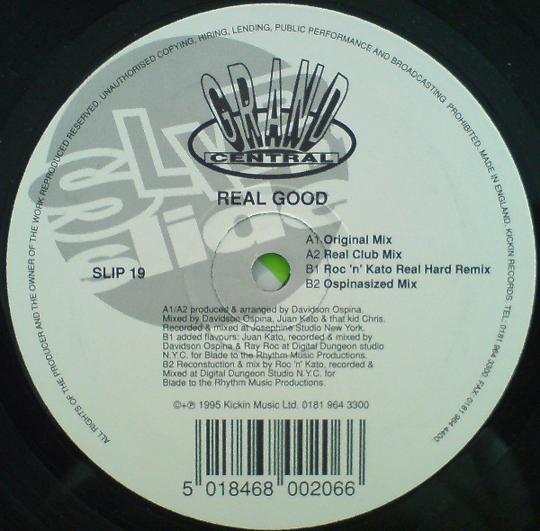 Grand Central - Real Good | Slip 'n' Slide (SLIP 19) - 2