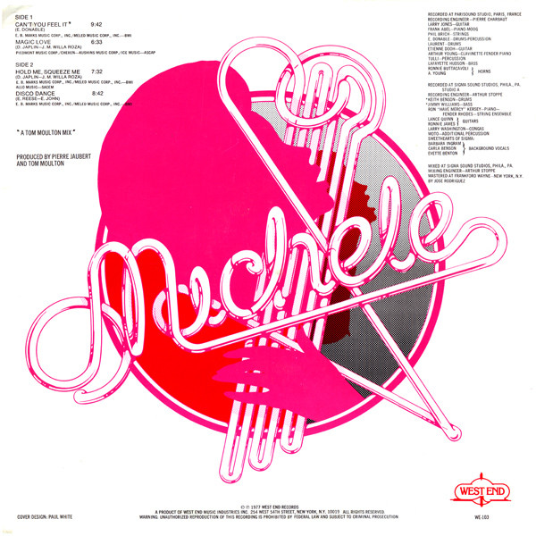 Michele - Magic Love | West End Records (WES 103) - 2