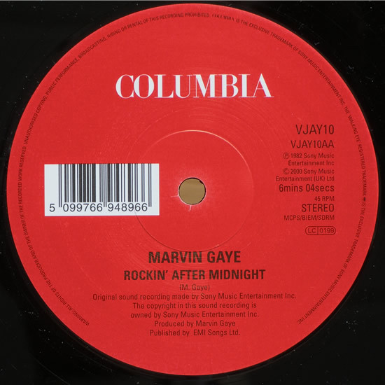 Marvin Gaye - Sexual Healing / Rockin' After Midnight | Columbia (Vinyl Junkie) (VJAY10) - 3