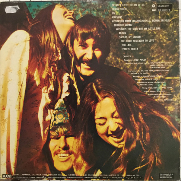 The Mamas & The Papas - The Papas & The Mamas | MCA Records (H-205818) - 2 The Mamas & The Papas - The Papas & The Mamas | MCA Records (H-205818) - 2