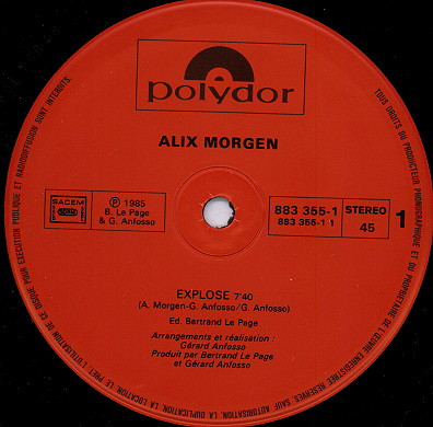 Alix Morgen - Explose | Polydor (883 355-1)