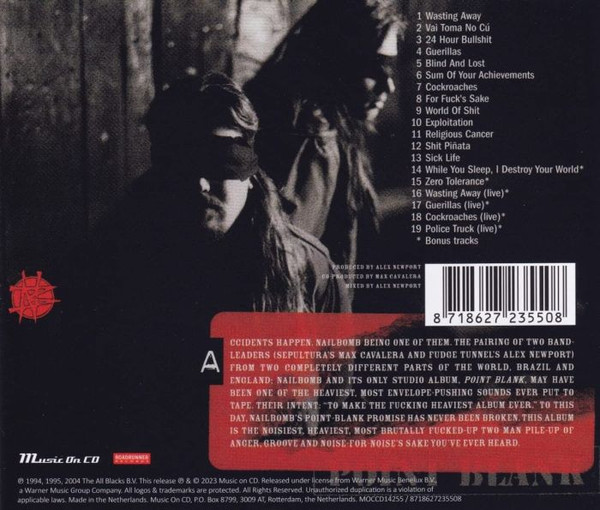 Nailbomb - Point Blank | Music On CD (MOCCD14255) - 2