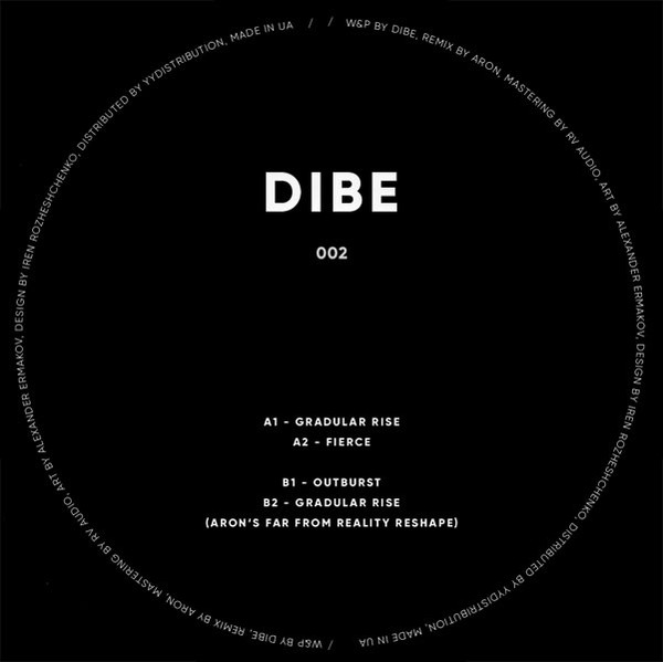Dibe - Gradular Rise Ep | Dibe (DIBE002) Dibe - Gradular Rise Ep | Dibe (DIBE002)