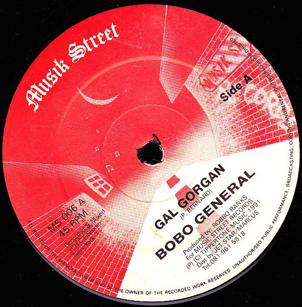 Bobo General - Gal Gorgan | Musik Street (MS 006)