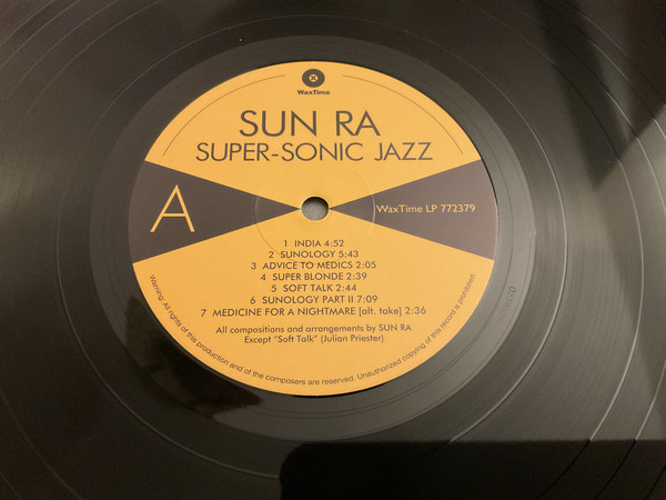 Sun Ra - Super-Sonic Jazz | WaxTime (772379) - 3