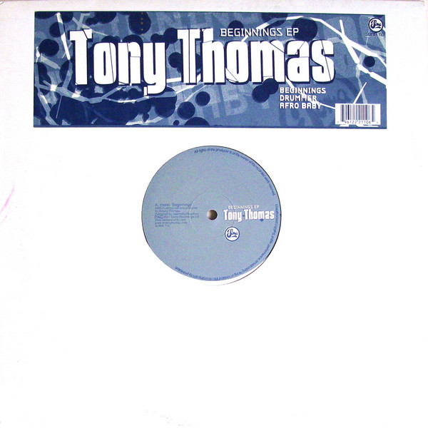 Tony Thomas - Beginnings EP | Soma Quality Recordings (SOMA 110) - main