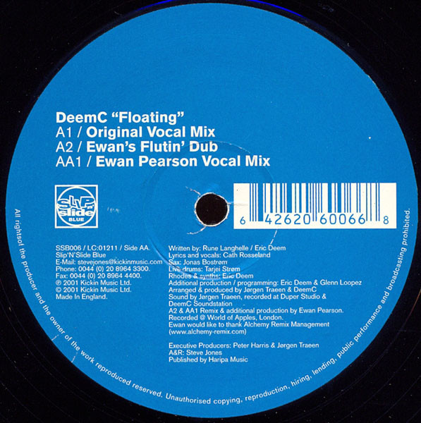 DeemC - Floating | Slip 'n' Slide Blue (SSB006)