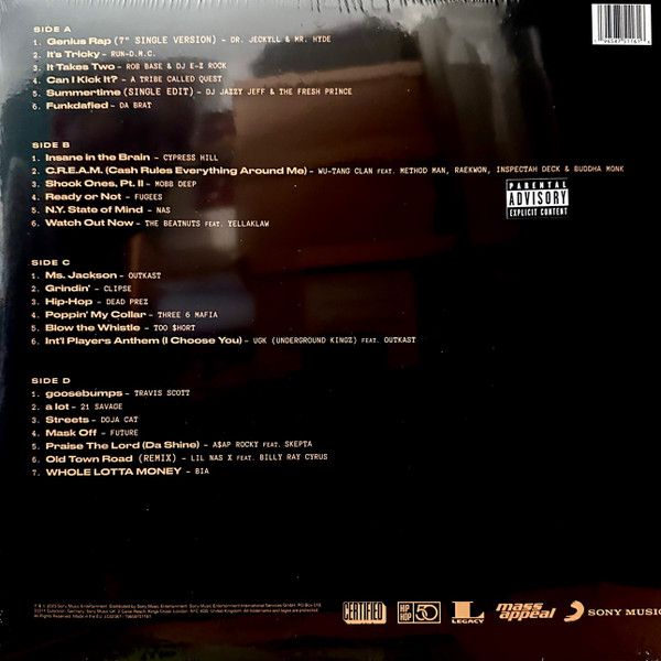 Various - Raised By Rap: 50 Years Of Hip Hop | Legacy (19658751161) Various - Raised By Rap: 50 Years Of Hip Hop | Legacy (19658751161)