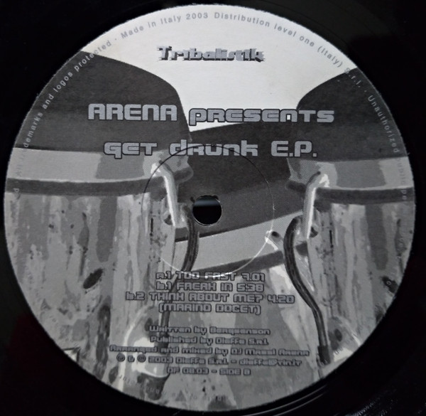 Arena - Get Drunk EP | Tribalistik (DF 08.03) - 3