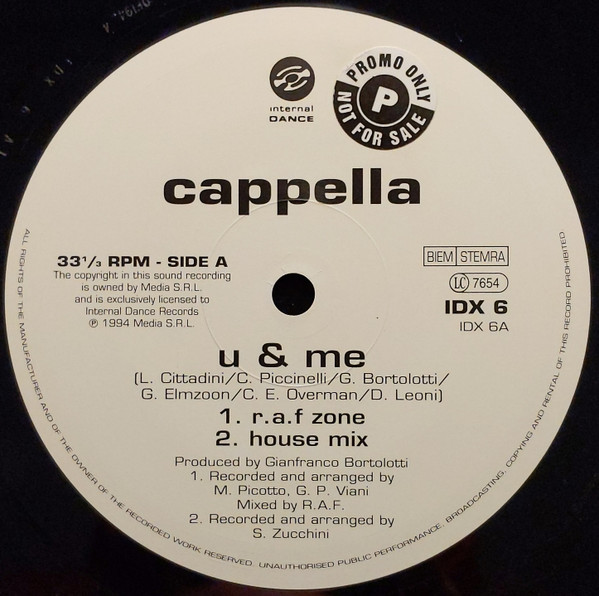 Cappella - U & Me | Internal Dance (IDX 6) - 3 Cappella - U & Me | Internal Dance (IDX 6) - 3