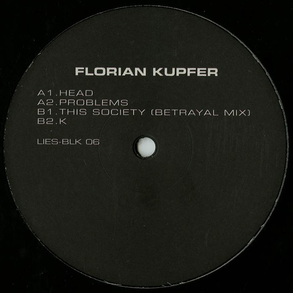 Florian Kupfer - Head | L.I.E.S. Records (LIES-BLK 06)
