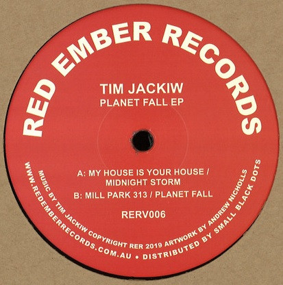 Tim Jackiw - Planet Fall EP | Red Ember Records (RERV006) - main