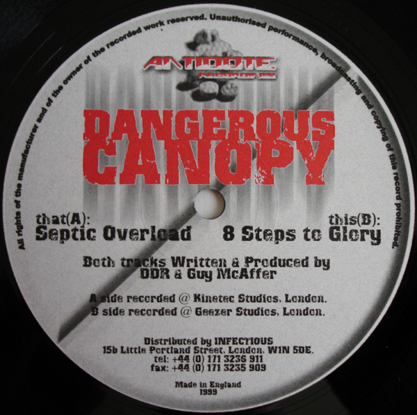 Dangerous Canopy - Septic Overload | Antidote (ANT 002)