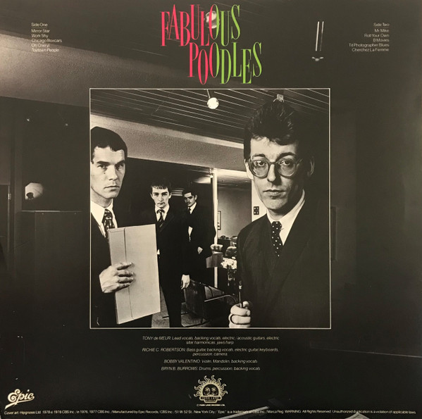 Fabulous Poodles - Mirror Stars | Epic (JE 35666) - 2