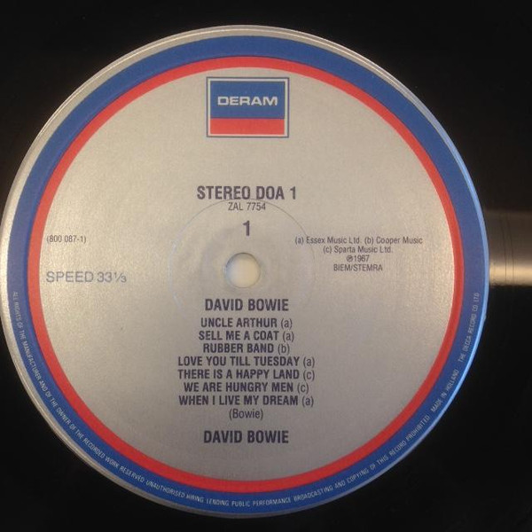 David Bowie - David Bowie | Deram (DOA 1) - 3