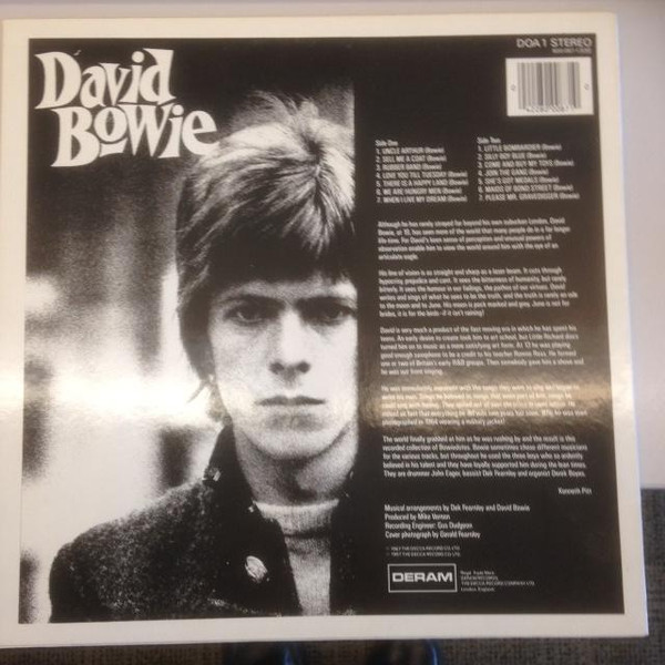 David Bowie - David Bowie | Deram (DOA 1) - 2