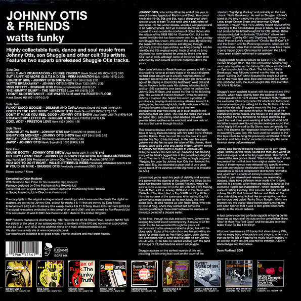 Johnny Otis & Friends - Watts Funky | BGP Records (BGP2 144) - 2 Johnny Otis & Friends - Watts Funky | BGP Records (BGP2 144) - 2