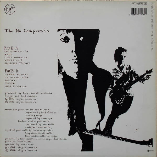 Les Rita Mitsouko - The No Comprendo | Virgin (70 465) - 3